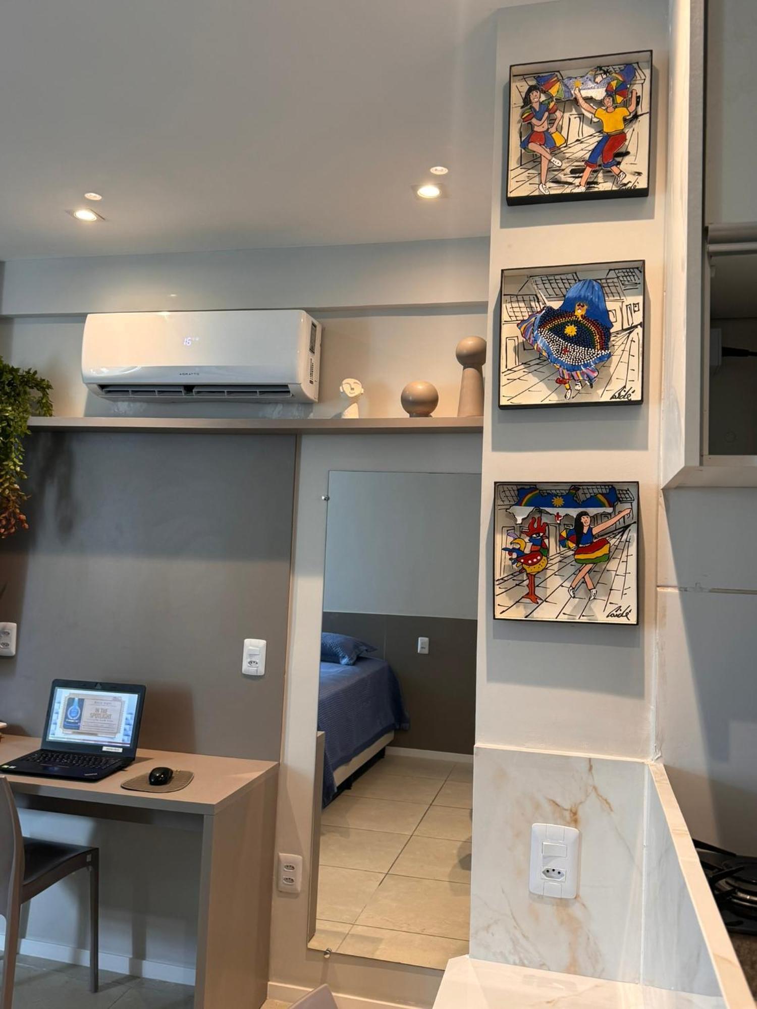Flat Localizado A 200M Shopping Recife, Bem Perto Da Praia De Boa Viagem E Com Wi-Fi 400Mbps Εξωτερικό φωτογραφία