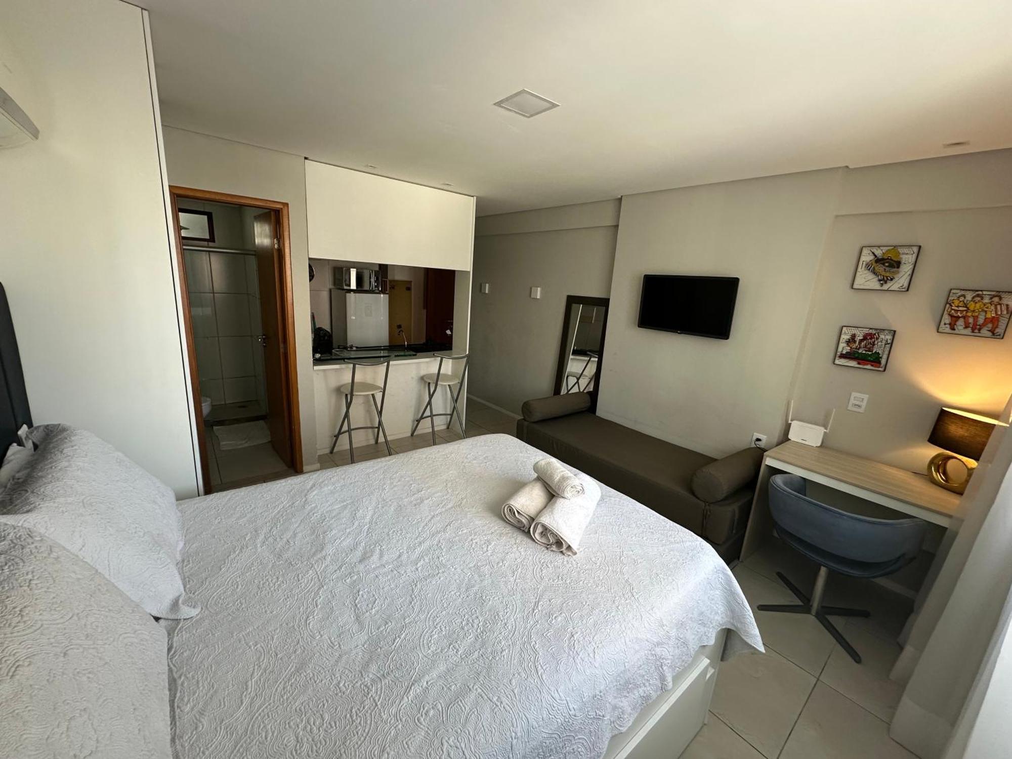 Flat Localizado A 200M Shopping Recife, Bem Perto Da Praia De Boa Viagem E Com Wi-Fi 400Mbps Εξωτερικό φωτογραφία